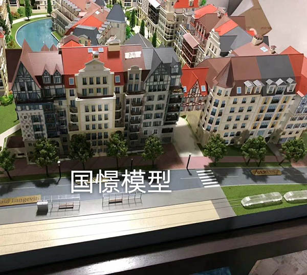 八宿县建筑模型